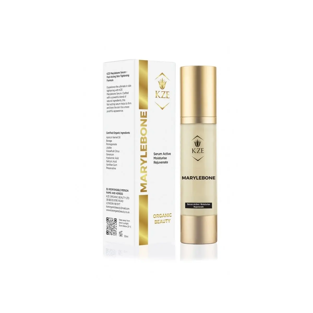 Marylebone Skin Tightening Serum by KZE Organic Beauty